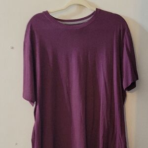 Eddie Bauer Men's Rich Purple Short Sleeve Tee